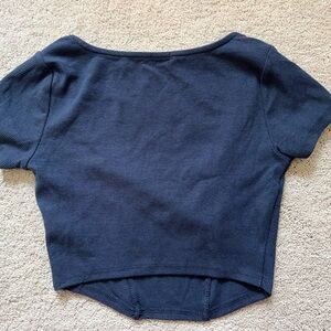 Garage corset crop top. Size small, in good condition.